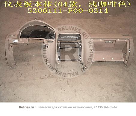 Instrument panel(04 light coff)