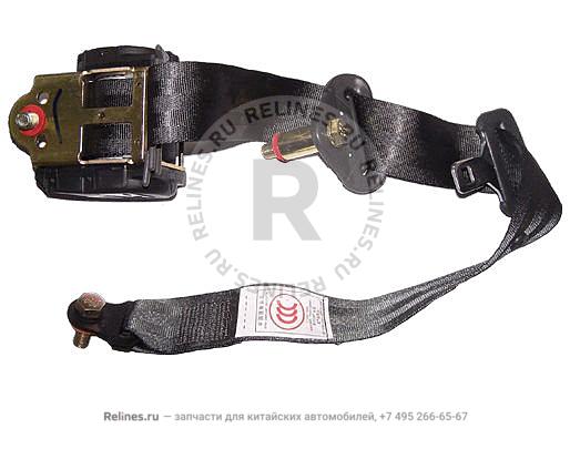 Safety belt assy - RR seat RH - S11-8***40BD