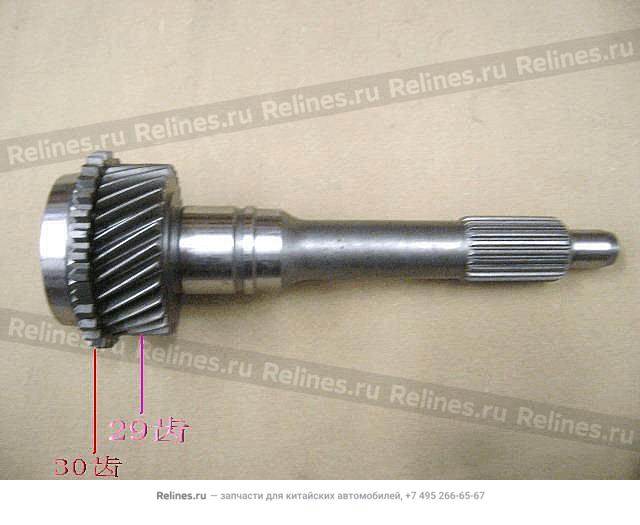 Вал КПП первичный - ZM001D***1110-6