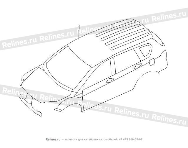 Body assy(w/o hood) - 50000***Z16A