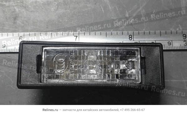 Плафон подсветки номерного знака (нового образца)