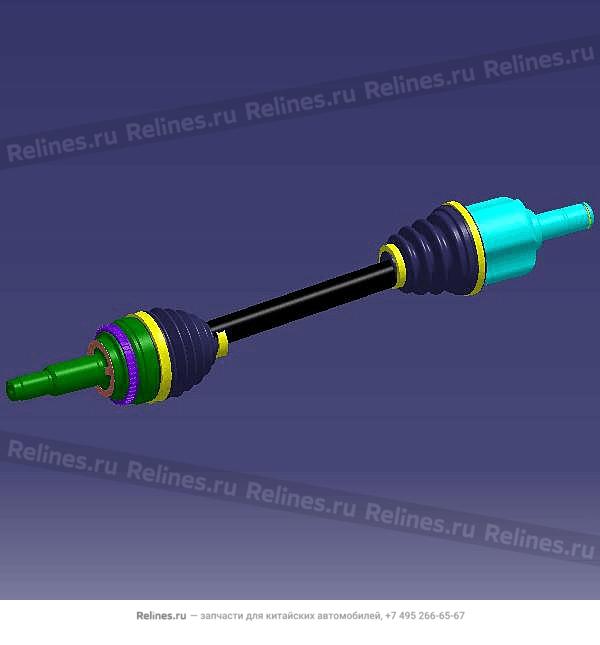 Привод колеса левый в сборе - T15-2***10CA