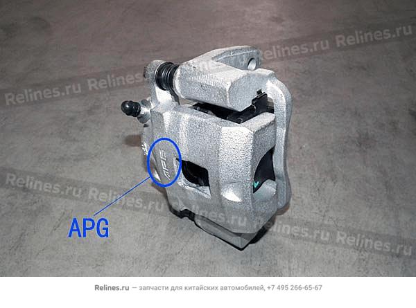 FR brake caliper-lh - S21-6***01050