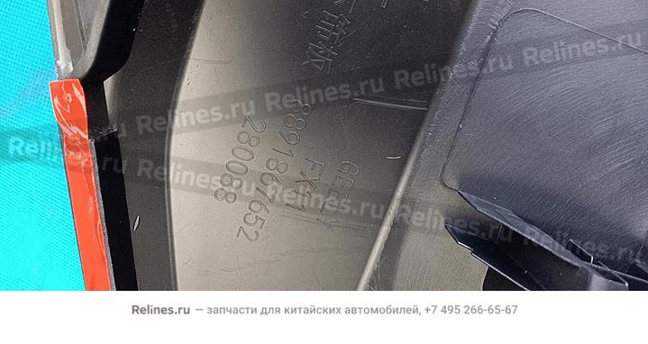 Молдинг двери задней левой