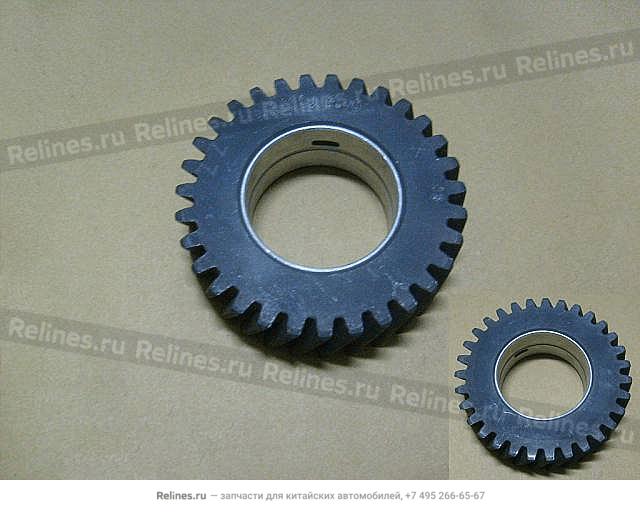 Idle gear a