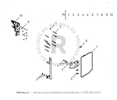 Комплект для ремонта сенсорного модуля 4