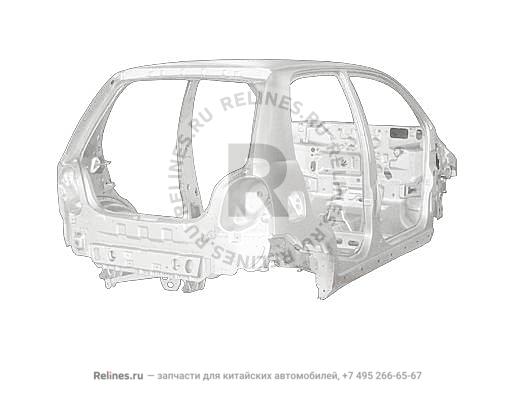 Body frame (dy) - S11-5***10-DY