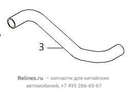 Патрубок радиатора охлаждения верхний - 13031***W01A