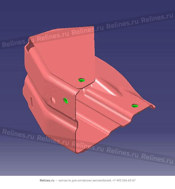 Крепление крыла левого T19C - 50200***AADYJ