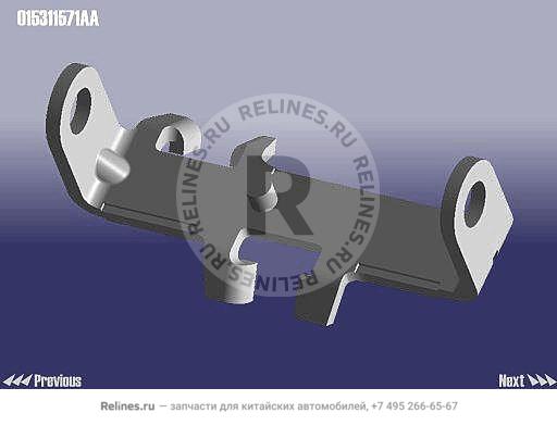 Рычаг возвратный механизма переключения КПП металл