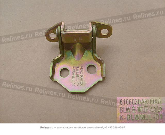 LWR hinge assy-fr door LH - 61060***00XA