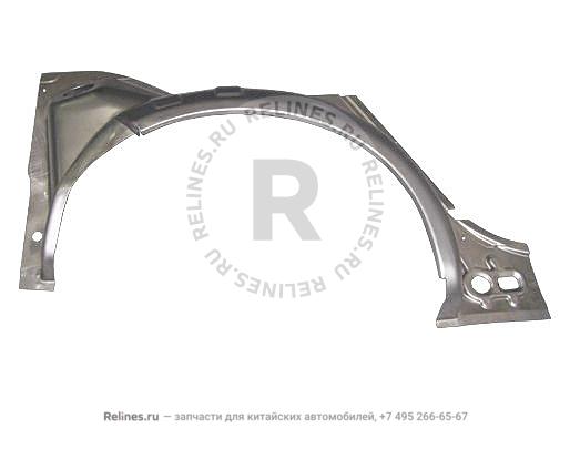 Пластина декоративного колпака колеса переднияя левая - B14-8***30-DY