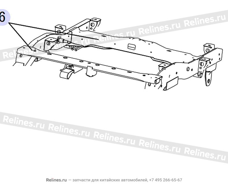 Weldment assy-beam no.7 - 2801***P00