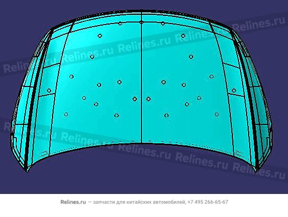 Капот - 50320***0C15