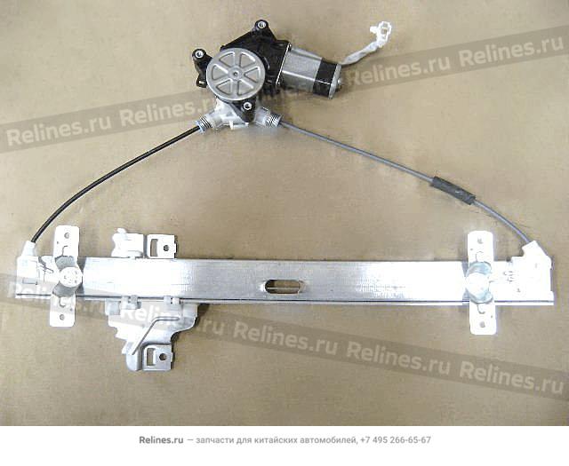 Стеклоподьемник передней правой двери в сборе с мотором - 6104***K00