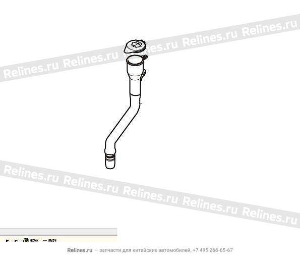 Горловина заливная бачка стеклоомывателя - 52071***Q00A
