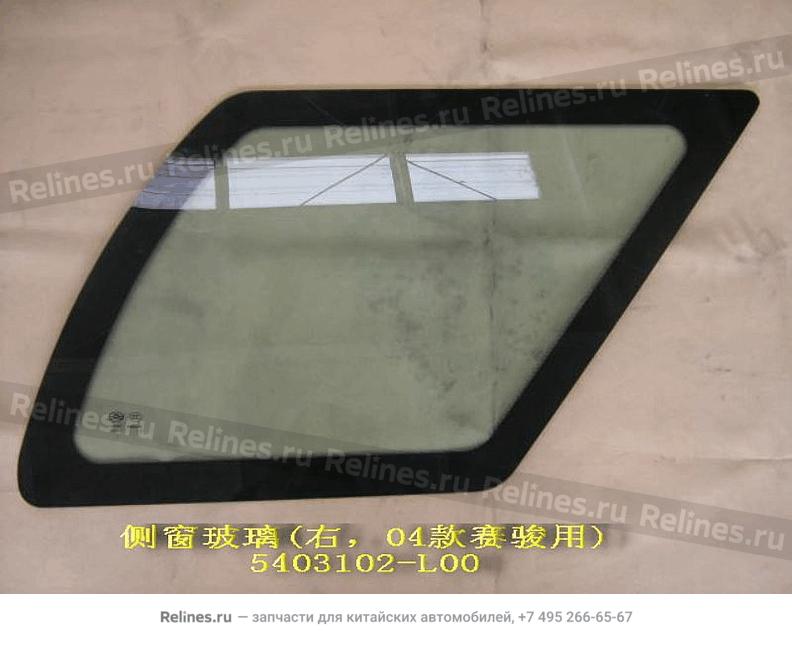 RR window glass RH(04)