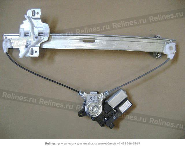 Regulator assy RR door glass LH - 62041***00-B1