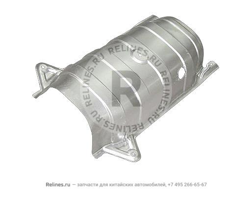 Heat insulation plate-three way catalytic converter