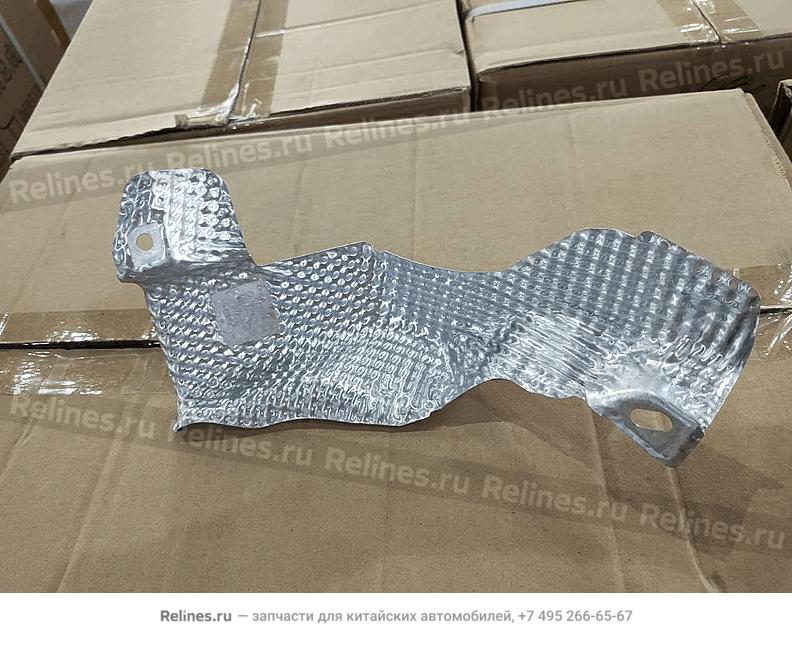 Heat shield-exhaust frt