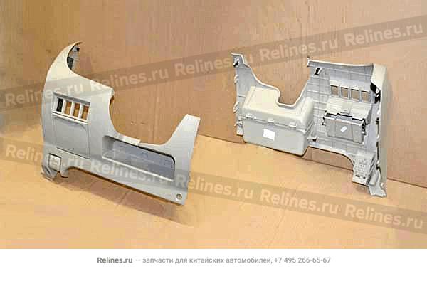 Protecting plate-dashboard LWR LH - T11-5***30TB