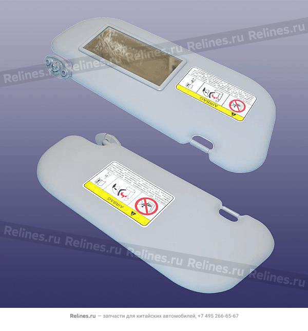 Козырек солнцезащитный правый - T21-8***20BB