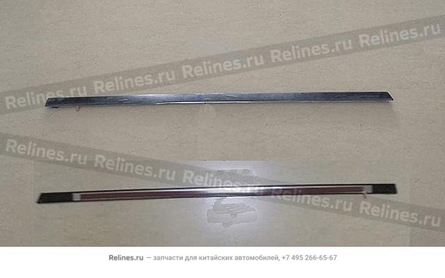 RR door UPR window frame trim strip assy - 50061***Y00A