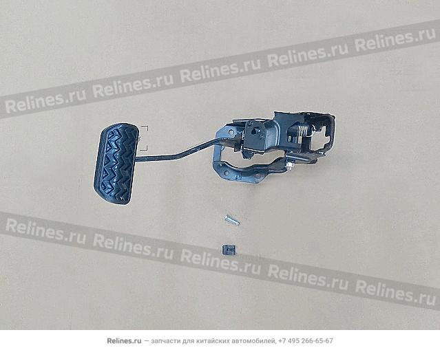 Педаль тормоза в сборе