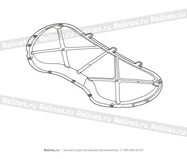 Экран тепловой капота