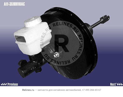 Power brake booster with brake master cylinder - A11-3***10AC