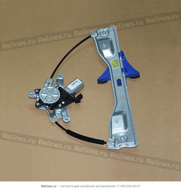 Механизм стеклоподъёмника двери левой задней - J68-***110