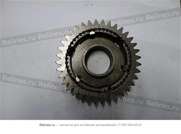 Муфта синхронизатора 1,2-й пер втор3 вала