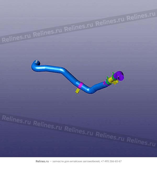 Патрубок системы охлаждения T18/T1EJ/T1C