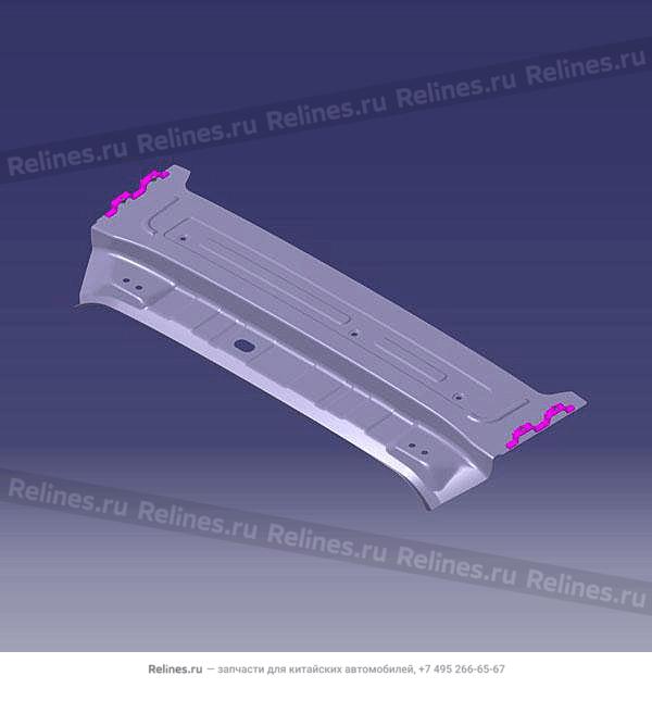 Otr panel-rr roof crossbeam - J68-5***40-DY