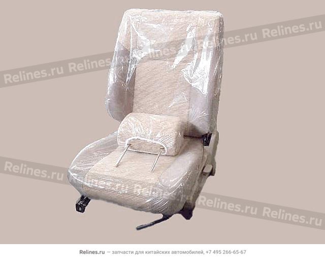 FR seat assy LH(cloth light coff) - 6800010***A-0314