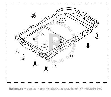 Картер КПП - ZF1***01