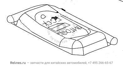 Sw assy-fr door glass RH - 374622***0XA89