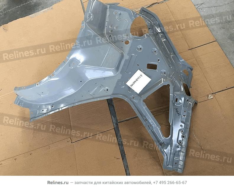 Wheel arch cover assy-rr RH