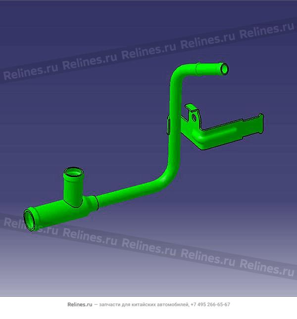 Steel pipe-water outlet - E4T15***18057