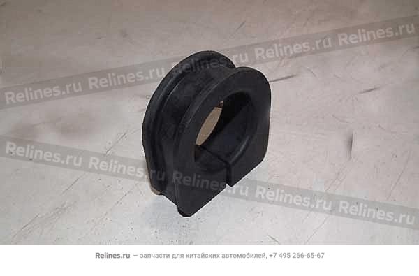 Rubber sleeve-steering gear&sub-frame