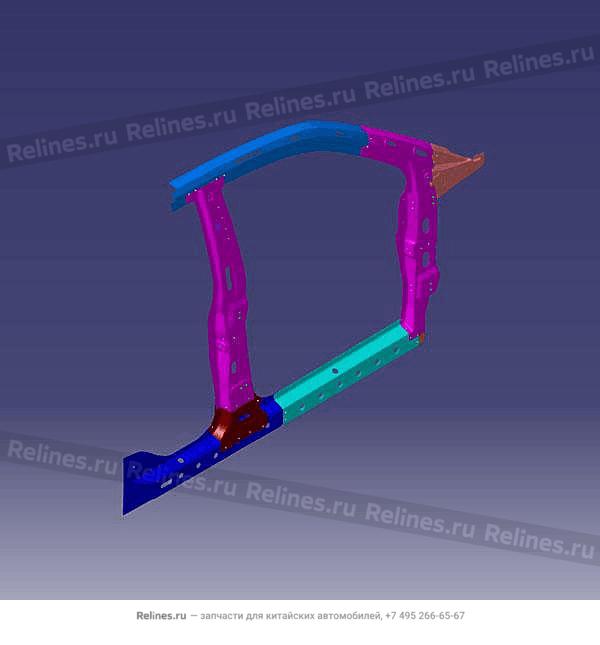 FR reinforcement carling-sd panel RH