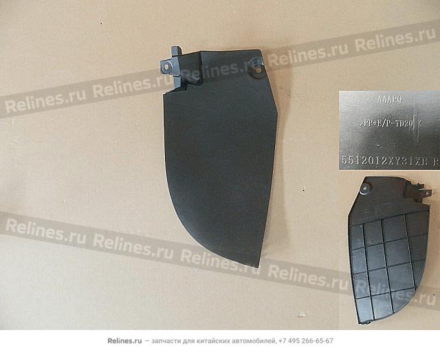 RR mudguard RH - 55120***31XB