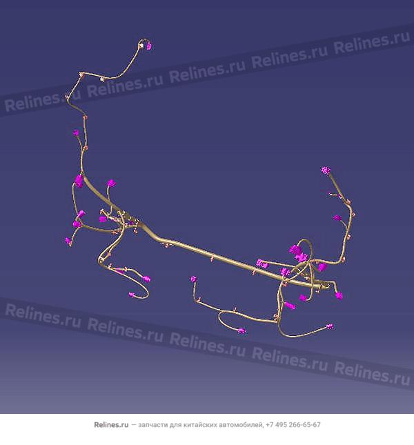 Wiring harness-fr bumper