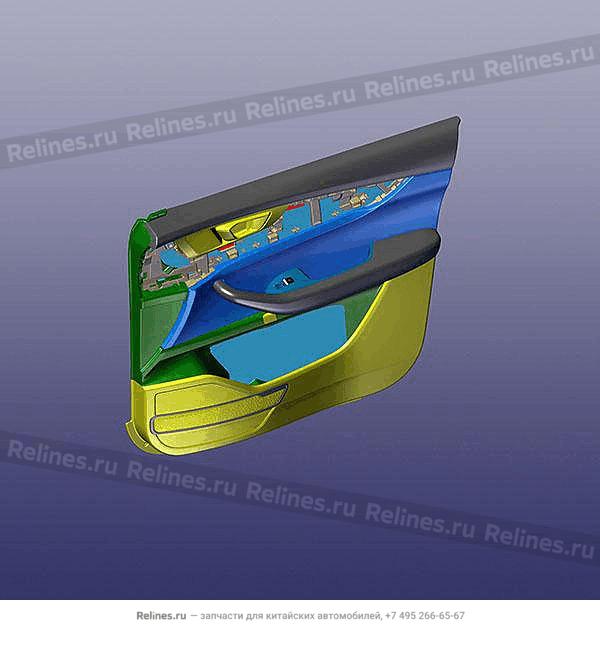 Дверная карта передняя правая с кнопками T1EFL - 40300***AAABK