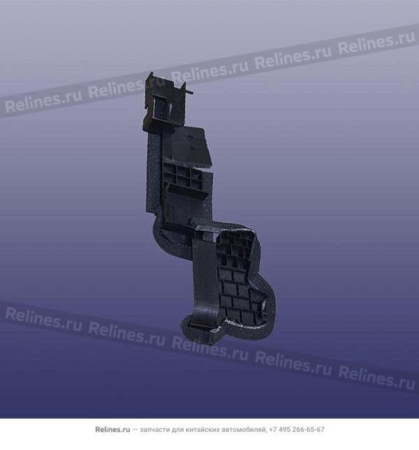 Condenser right lower air guide plate as