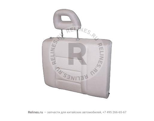 Backrest cushion assy - RR row RH