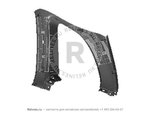 Upper trim panel assy.-left c pillar