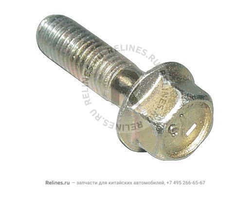 Bolt with washer