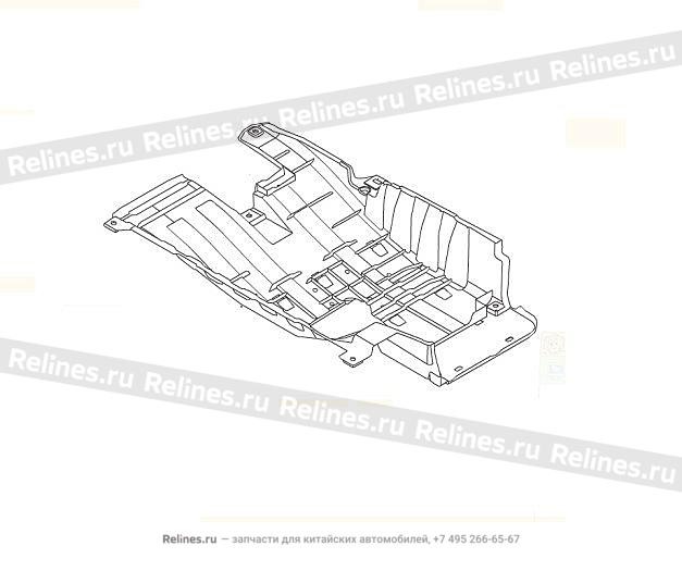 FR guard plate LH - 51730***Z16A