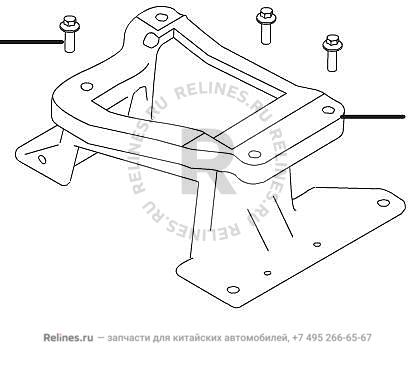 Brkt assy-control device assy a/t